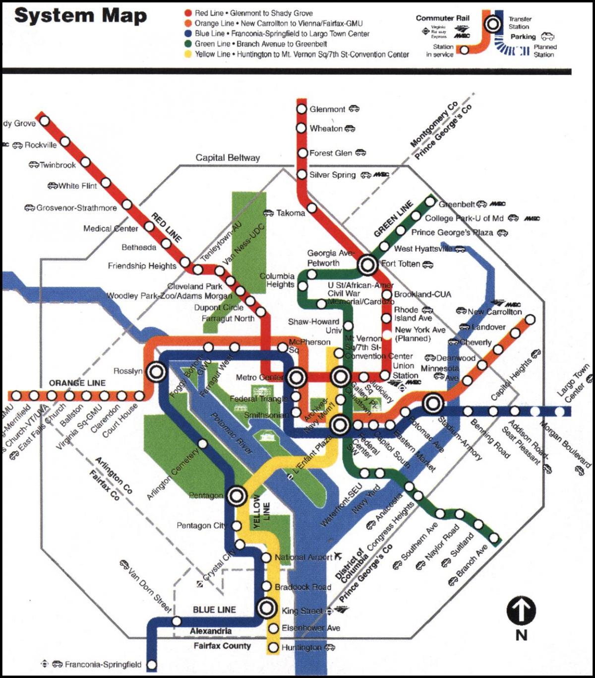 washington dc metro tog kart