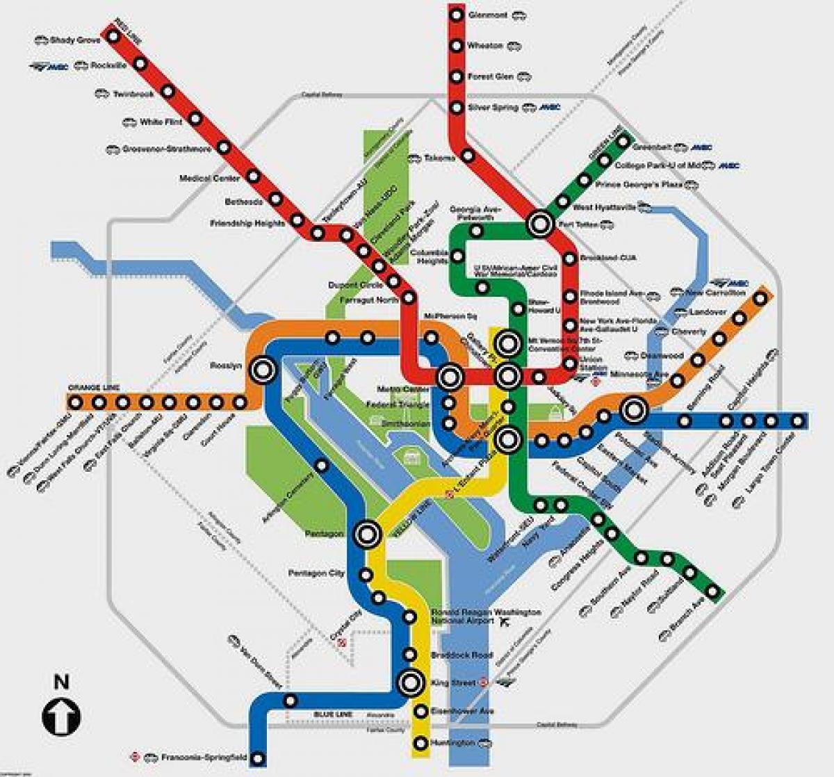 dc metro kart planner