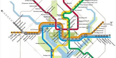 Washington dc metro kart silver line