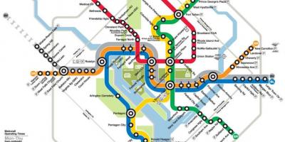 Washington dc metro rail kart