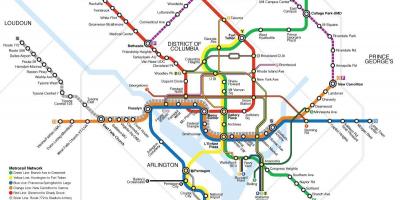 Washington offentlig transport kart